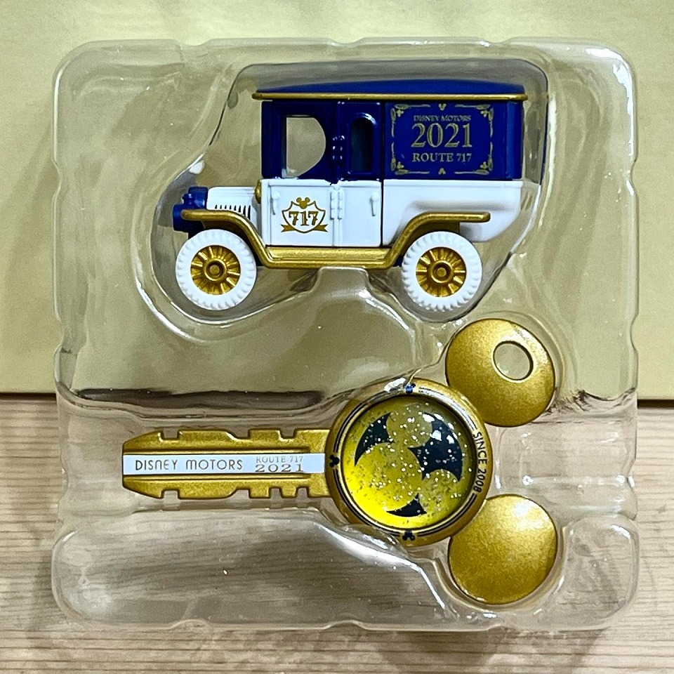 DISNEY TOMICA 米奇高帽子車記念款 (附鑰匙)-細節圖5