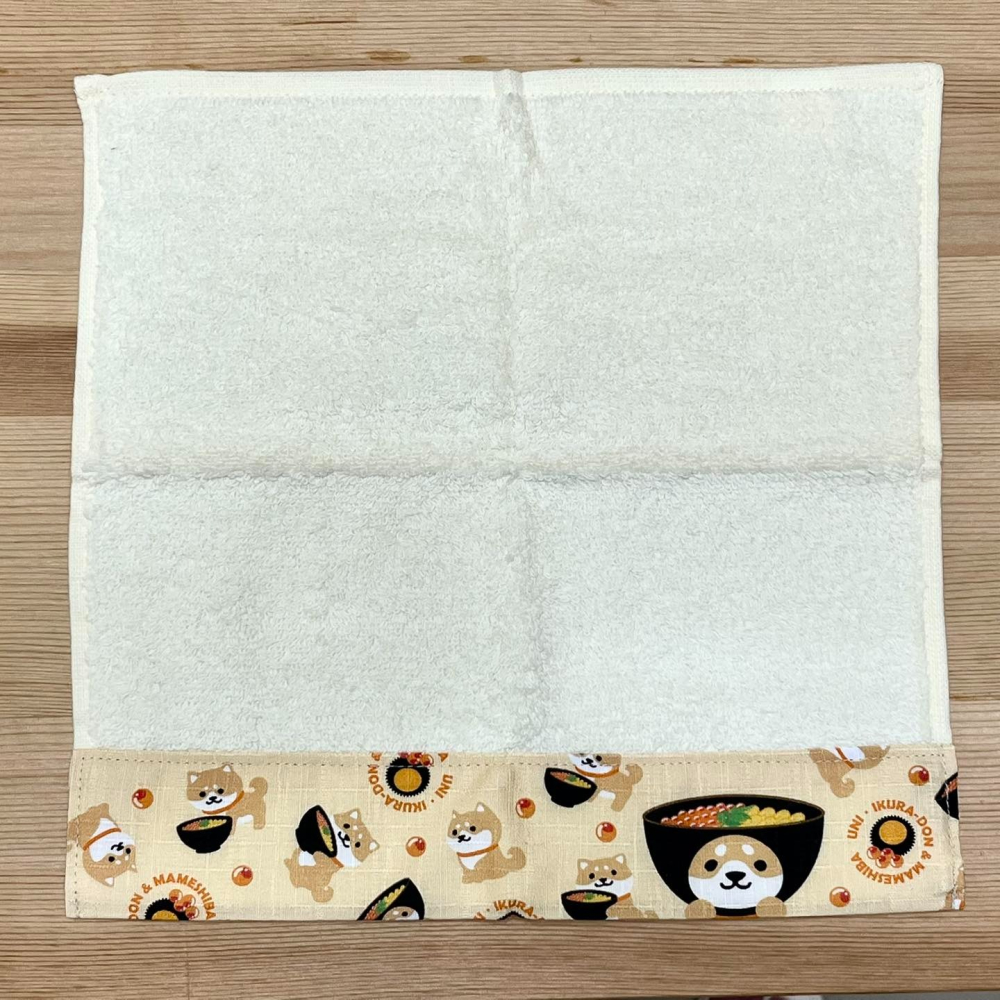 柴犬 方巾 (北海道拉麵, 日本製)-細節圖2