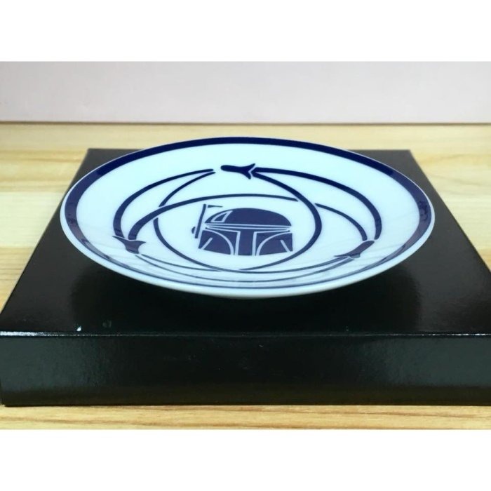 星際大戰飾盤 (頭盔, 美濃燒)-細節圖2