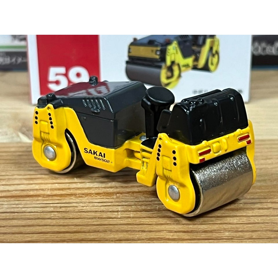 TOMICA No.59 SAKAI 壓路機-細節圖2