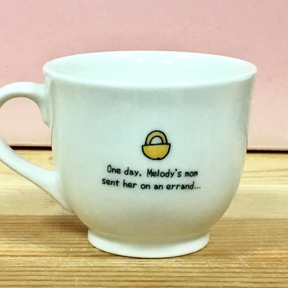 美樂蒂 咖啡杯盤組 (帽子娃娃, 美濃燒)-細節圖3