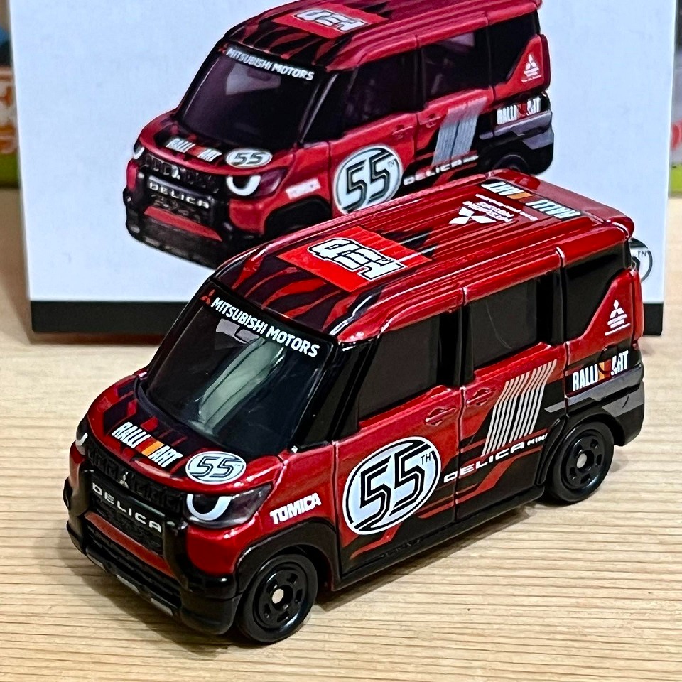 TOMICA 三菱 Delica Mini (55周年記念仕樣)-細節圖2