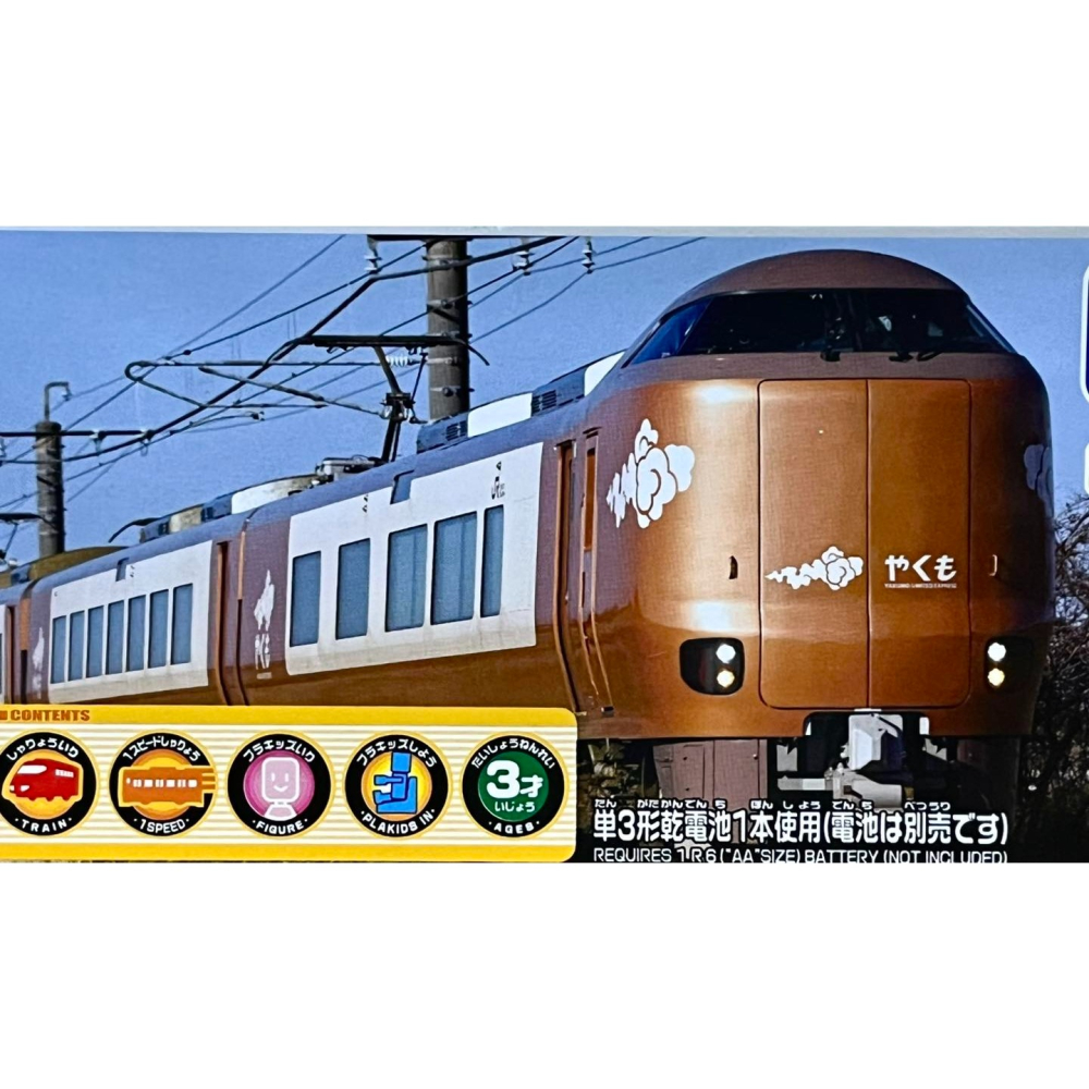 PLARAIL 日本鉄道 S-08 273系特急YAKUMO-細節圖3