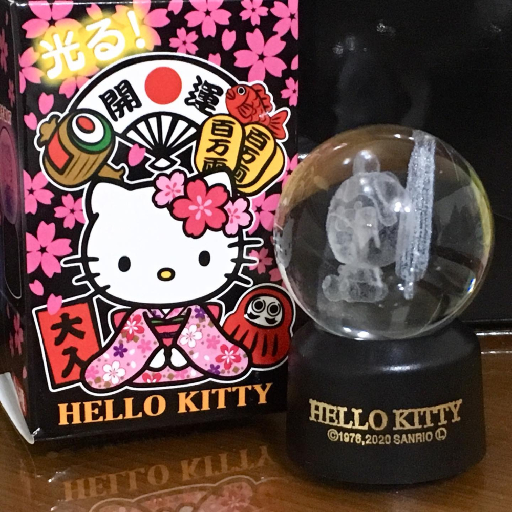 Hello Kitty LED發光水晶球 (七福神)-細節圖4