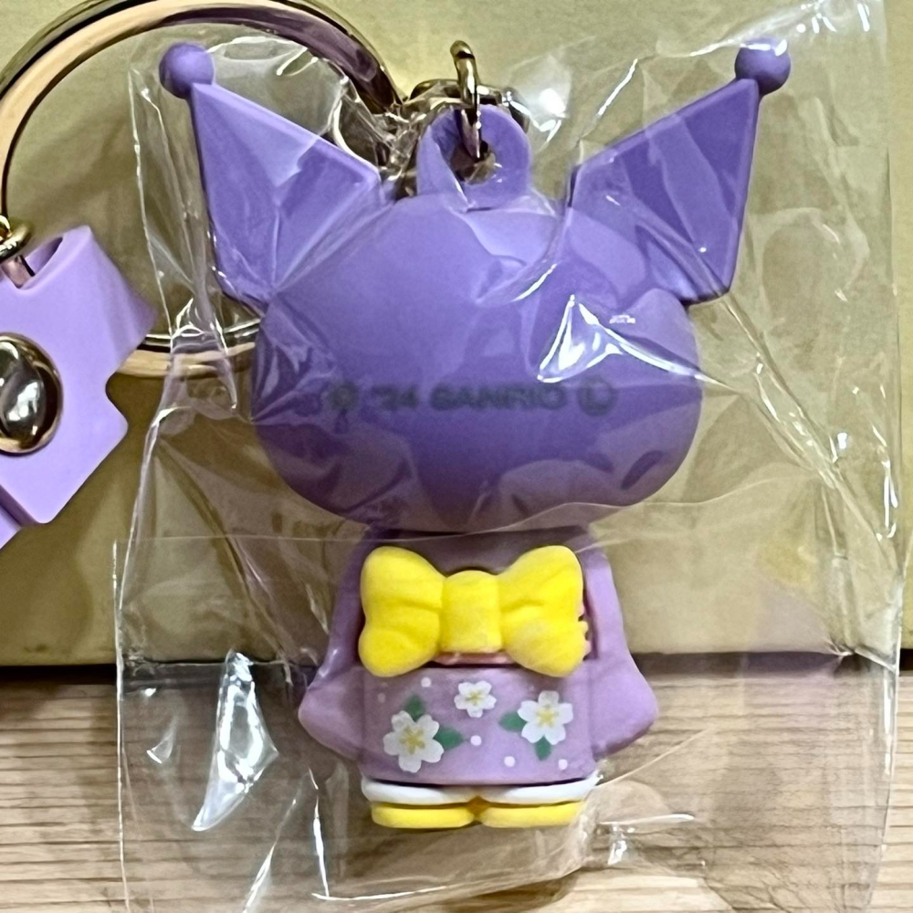 酷洛米 多功能矽膠人形掛飾 (櫻花)-細節圖3