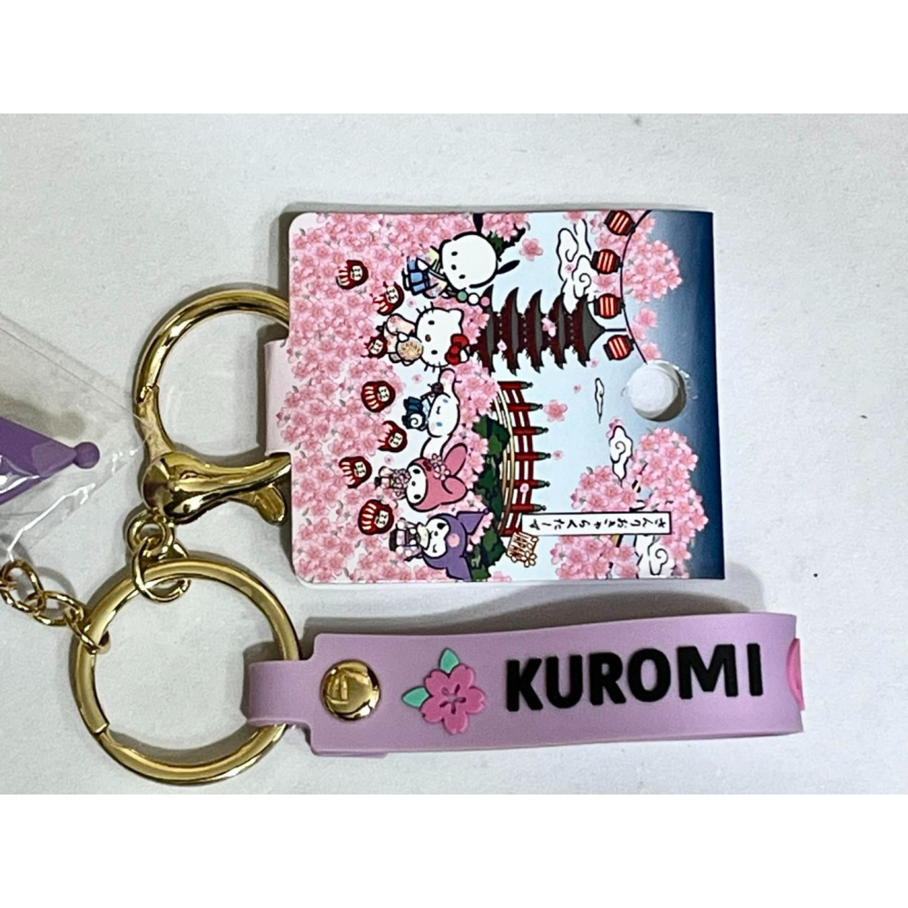 酷洛米 多功能矽膠人形掛飾 (櫻花)-細節圖4