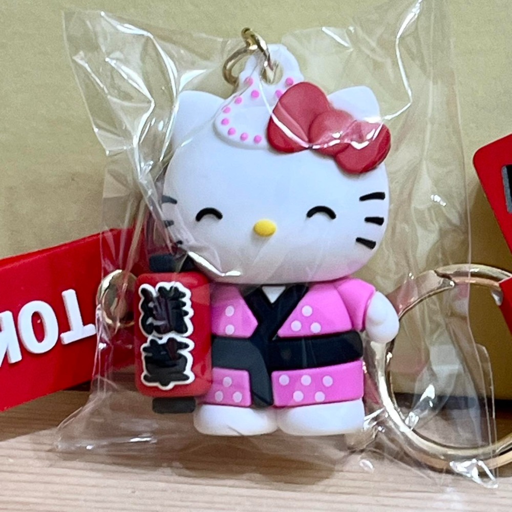 Hello Kitty 多功能矽膠人形掛飾 (東京淺草)-細節圖2