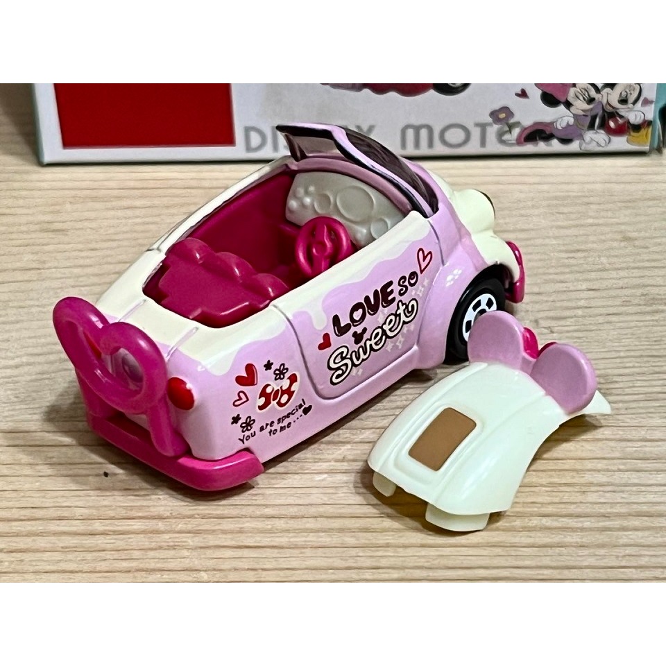 DISNEY TOMICA 白色情人節米妮-細節圖3