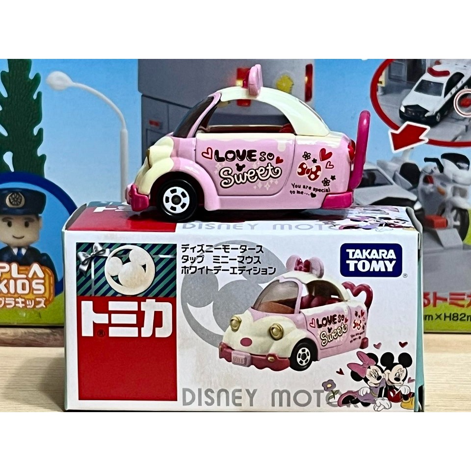 DISNEY TOMICA 白色情人節米妮-細節圖4