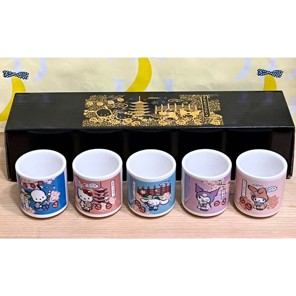 三麗鷗 聞香杯5入組 (富士櫻)-細節圖2