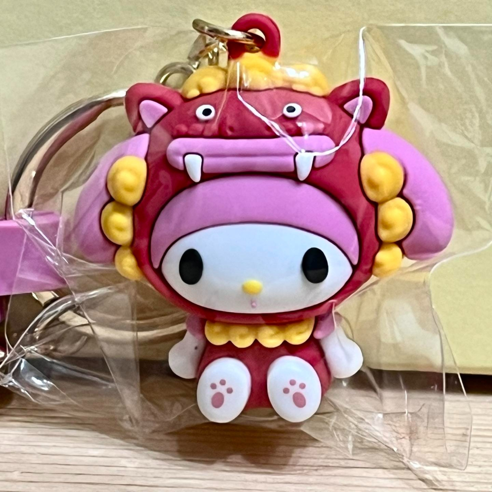 美樂蒂 多功能矽膠人形掛飾 (風獅爺)-細節圖2