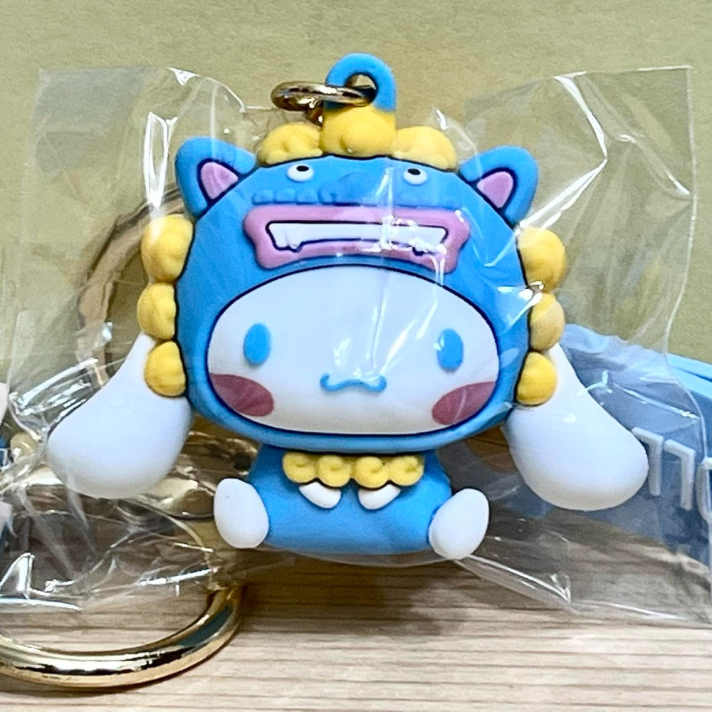 大耳狗 多功能矽膠人形掛飾 (風獅爺)-細節圖2