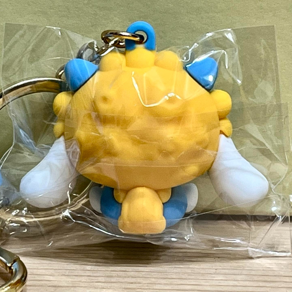 大耳狗 多功能矽膠人形掛飾 (風獅爺)-細節圖3