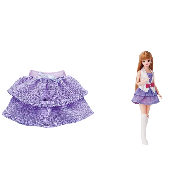 Jenny 珍妮 (單品) W12 紫色紗裙-細節圖2