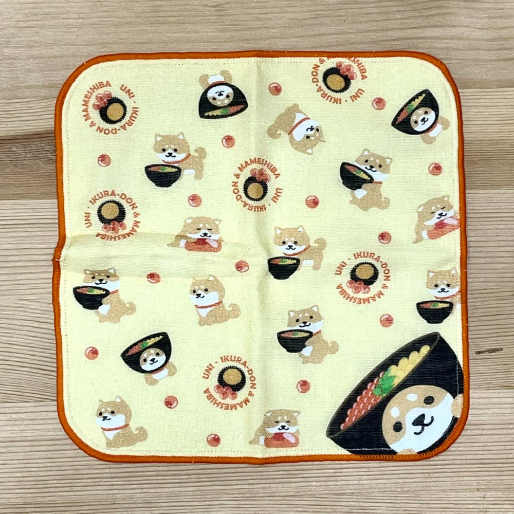 柴犬 童用手帕 (北海道拉麵, 日本製)-細節圖2