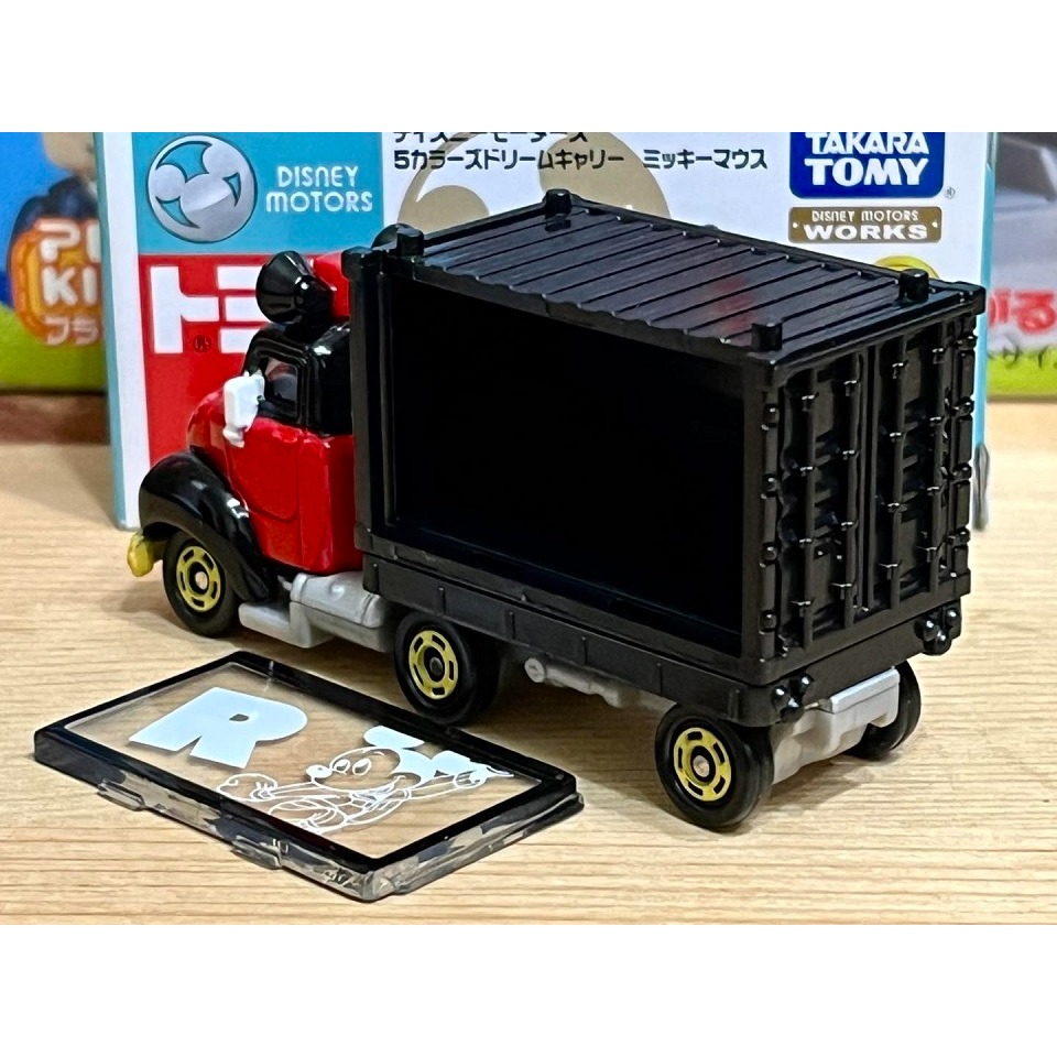 DISNEY TOMICA 米奇迷你貨櫃車-細節圖2