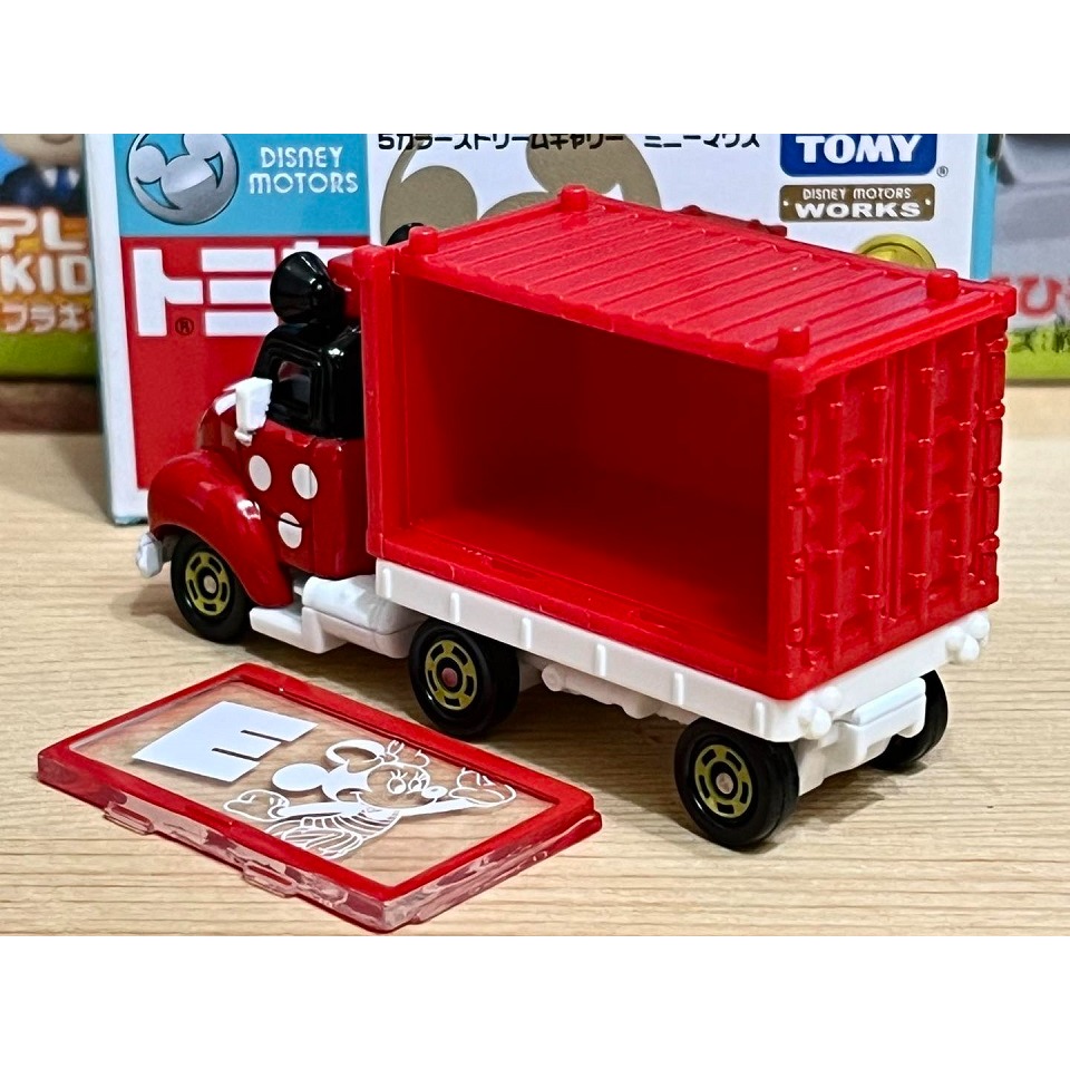 DISNEY TOMICA 米妮迷你貨櫃車-細節圖2