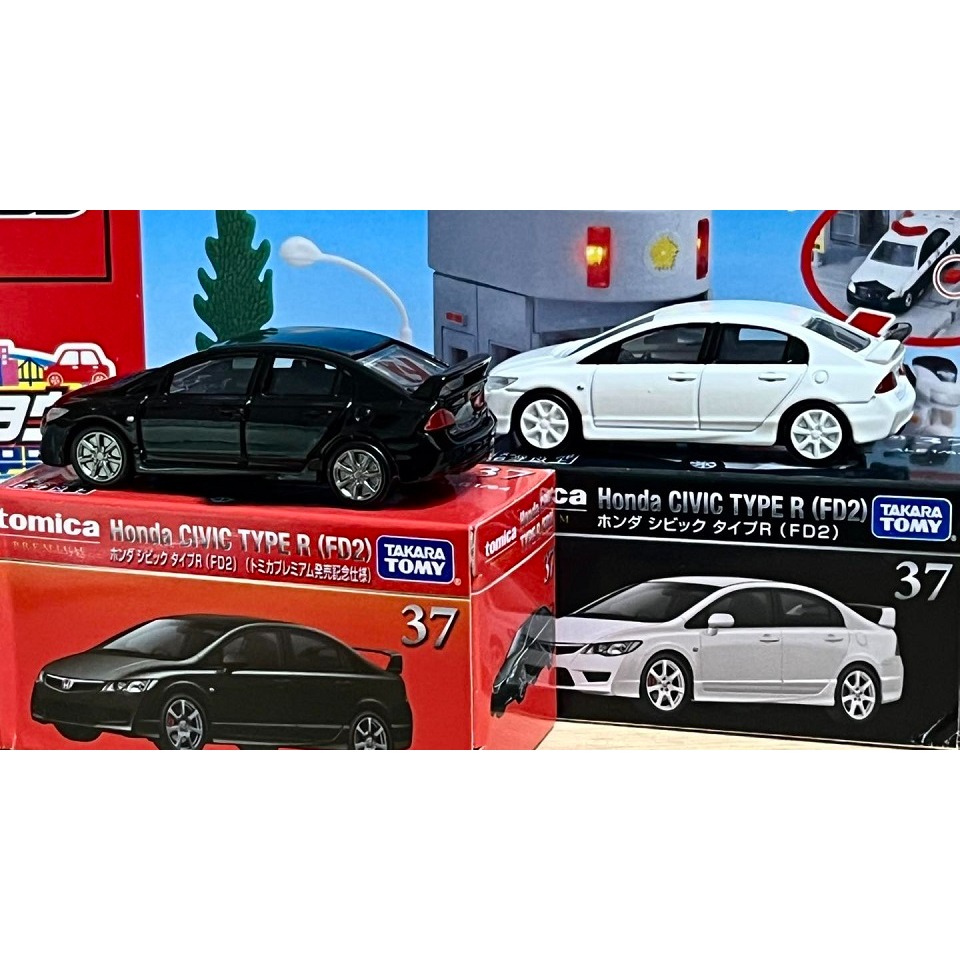 TOMICA PREMIUM No.37 Honda CIVIC Type R (FD2)-細節圖3