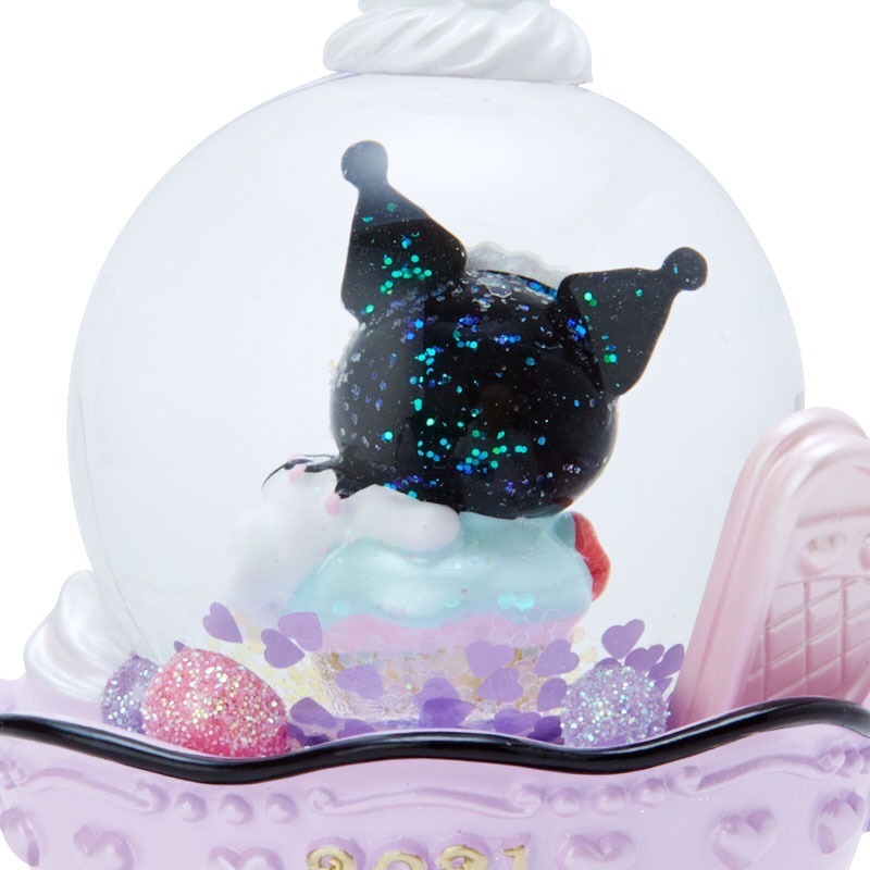 酷洛米 玻璃水晶球擺飾 (北國) (泛黃出清)-細節圖7