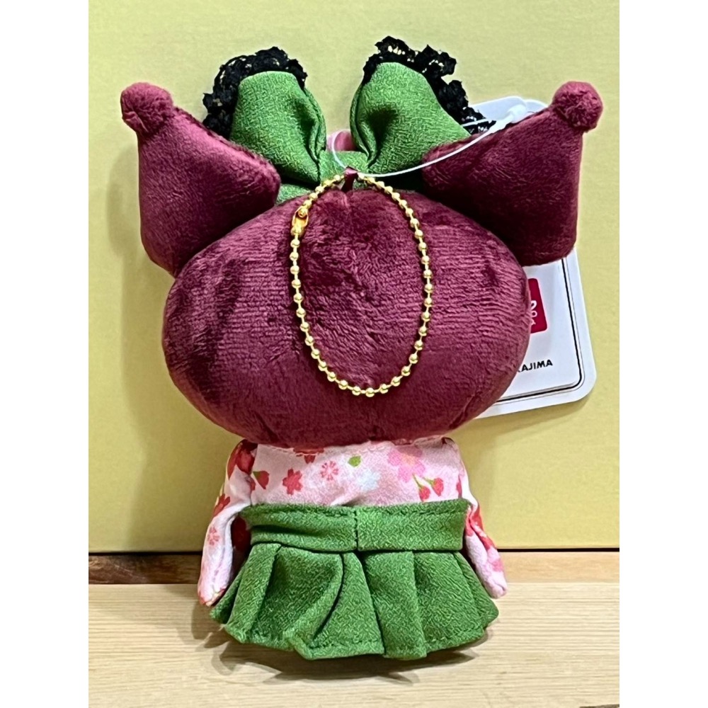 酷洛米 娃娃吊飾 (櫻花抹茶)-細節圖2