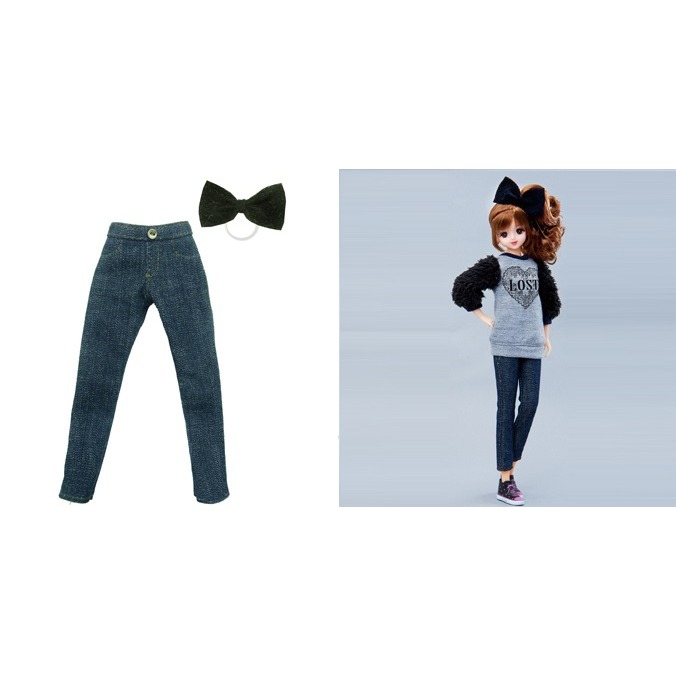 Jenny 珍妮 (單品) W16 丹寧長褲-細節圖2