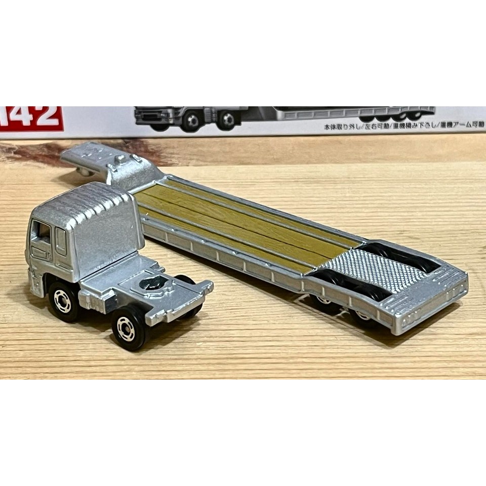 TOMICA No.142 ISUZU GIGA 重機搬運車-細節圖2