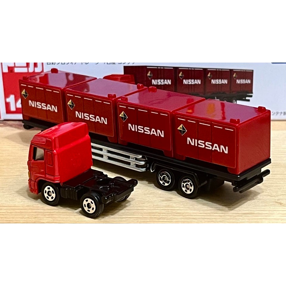 TOMICA No.144 日野 PROFIA TRAILER-細節圖2