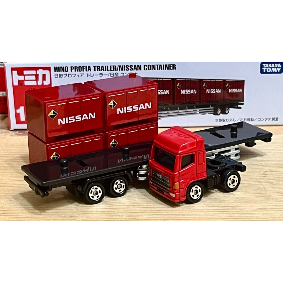 TOMICA No.144 日野 PROFIA TRAILER-細節圖3