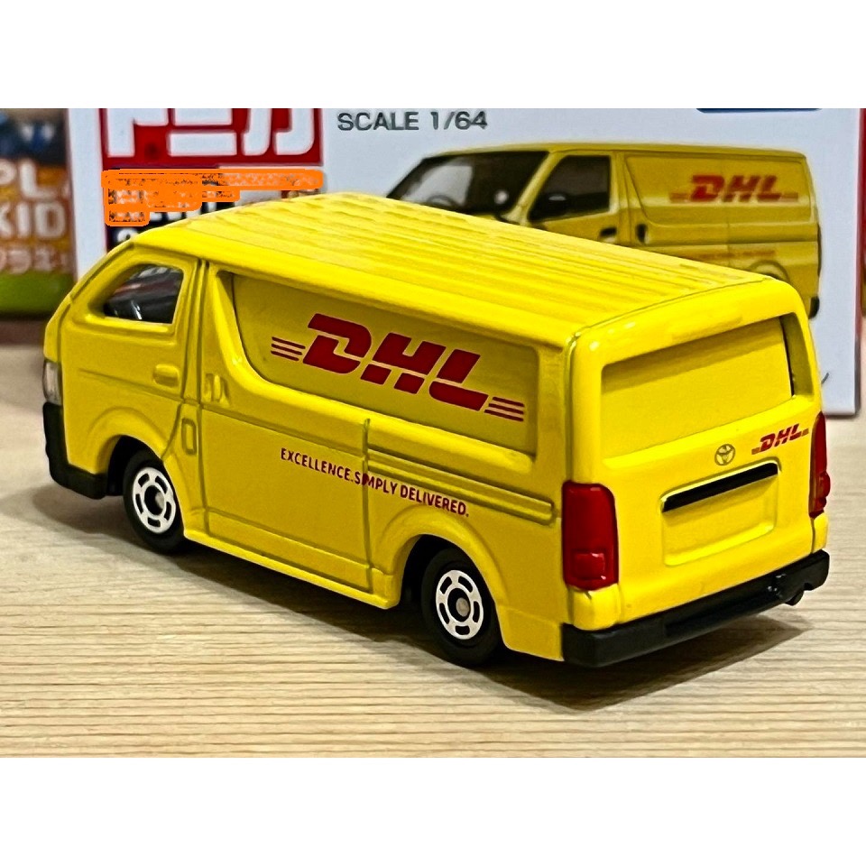 TOMICA No.102 DHL 配送車-細節圖2