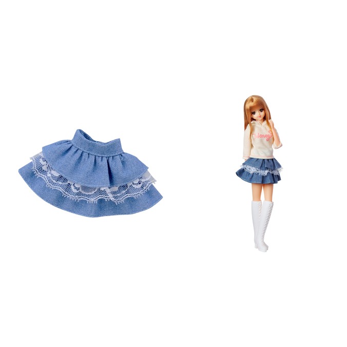 Jenny 珍妮 (單品) W18 丹寧裙-細節圖2