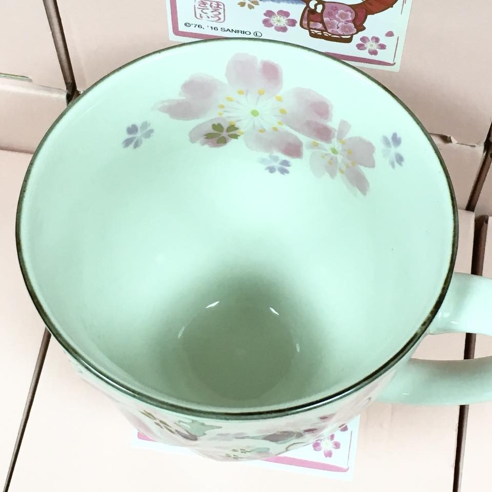 Hello Kitty 陶瓷馬克杯 (和櫻, 日本製)-細節圖3