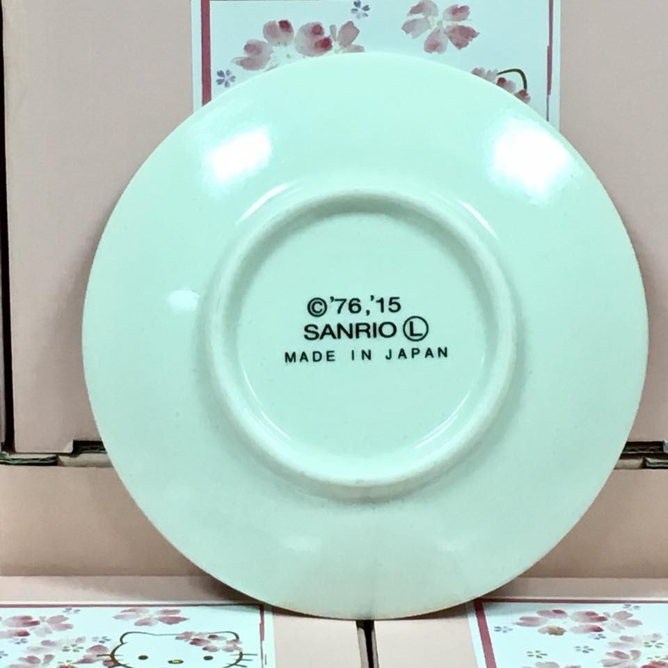 Hello Kitty 陶瓷小碟 (和櫻, 日本製)-細節圖2