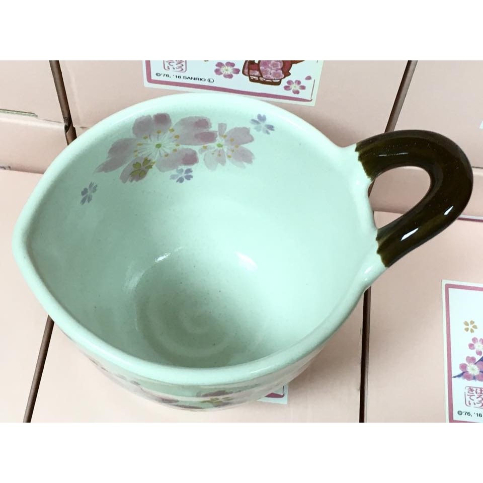 Hello Kitty 陶瓷納豆碗 (和櫻, 日本製)-細節圖3