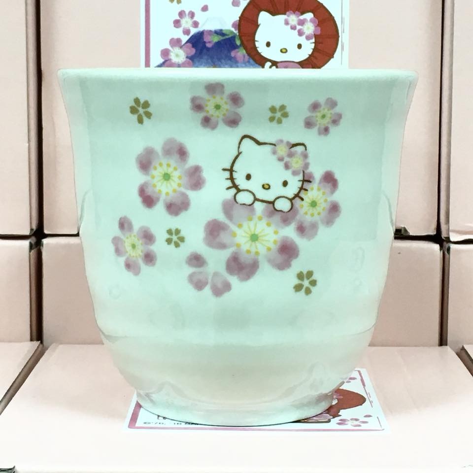 Hello Kitty 陶瓷茶杯 (富士山, 日本製)-細節圖2