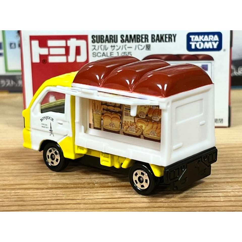TOMICA No.10 SUBARU SAMBER BAKERY-細節圖2