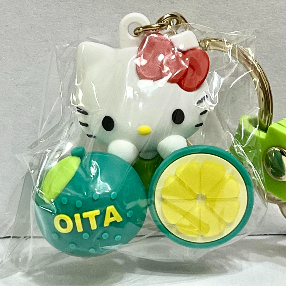 Hello Kitty 多功能矽膠人形掛飾 (大分臭橙)-細節圖2
