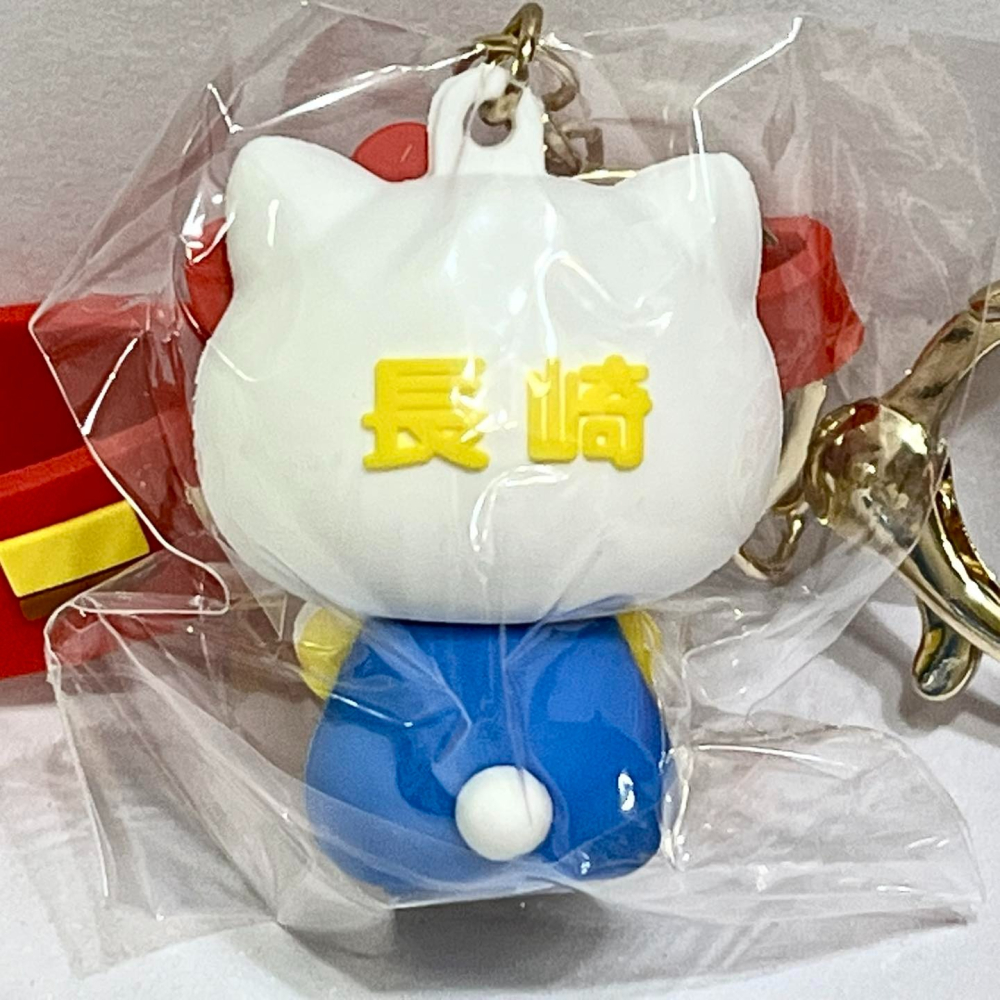 Hello Kitty 多功能矽膠人形掛飾 (長崎蛋糕)-細節圖3