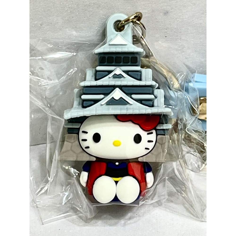 Hello Kitty 多功能矽膠人形掛飾 (熊本城)-細節圖2
