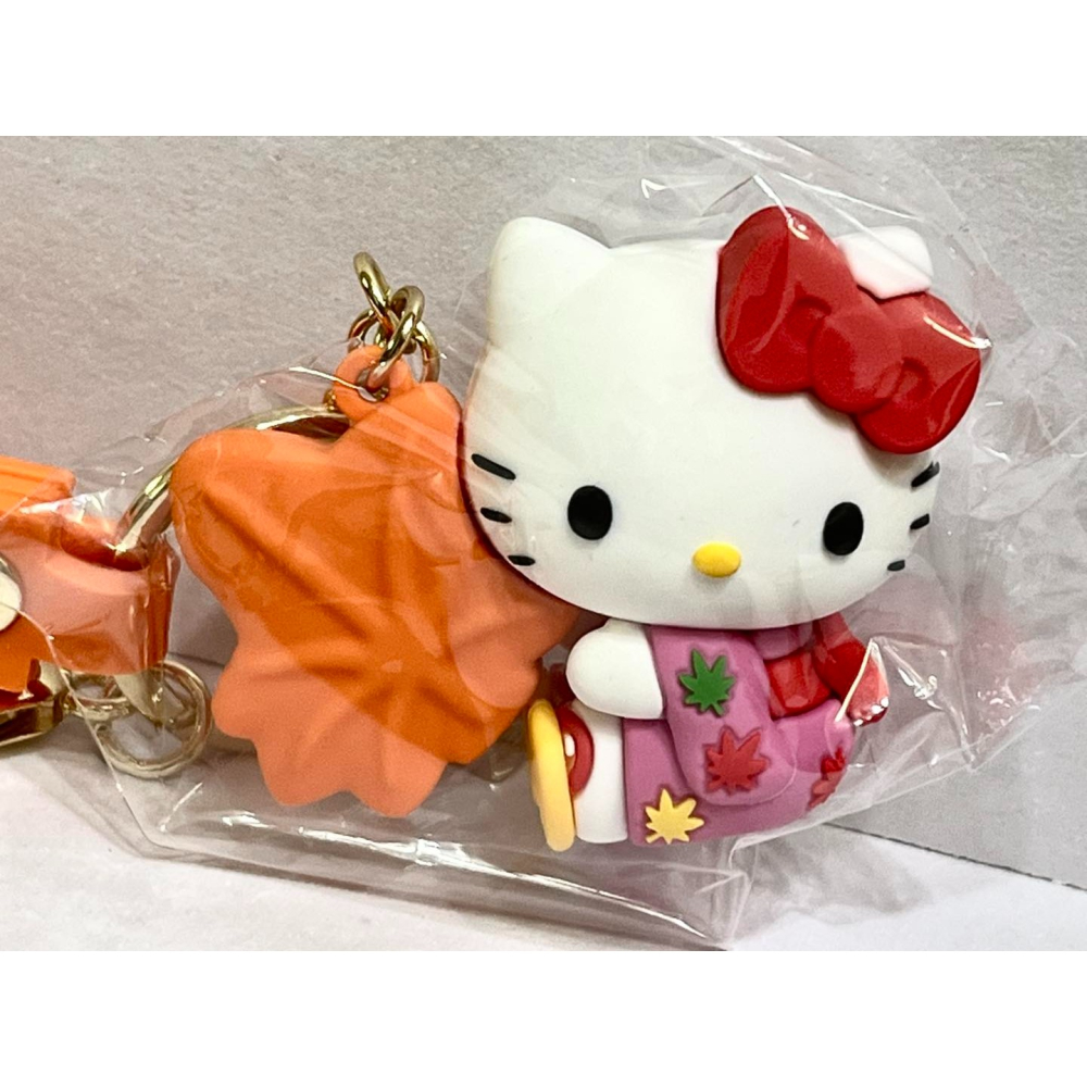 Hello Kitty 多功能矽膠人形掛飾 (廣島楓葉饅頭)-細節圖2