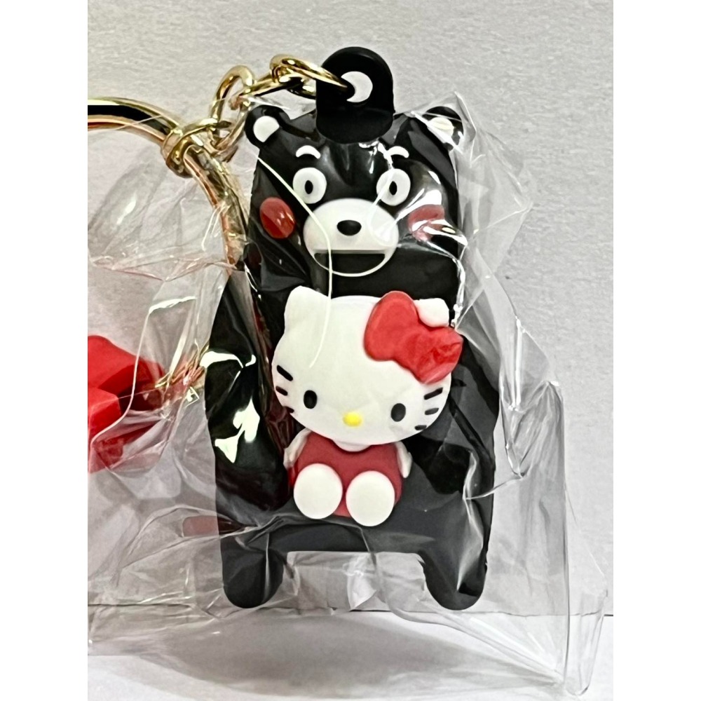 Hello Kitty 多功能矽膠人形掛飾 (KUMAMON)-細節圖2