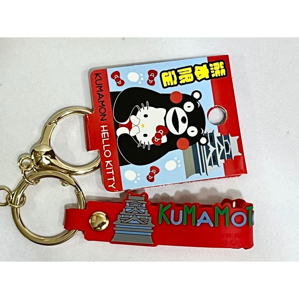 Hello Kitty 多功能矽膠人形掛飾 (KUMAMON)-細節圖4