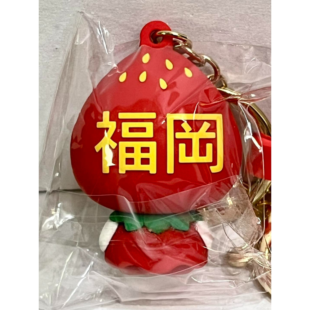 Hello Kitty 多功能矽膠人形掛飾 (福岡草莓)-細節圖3