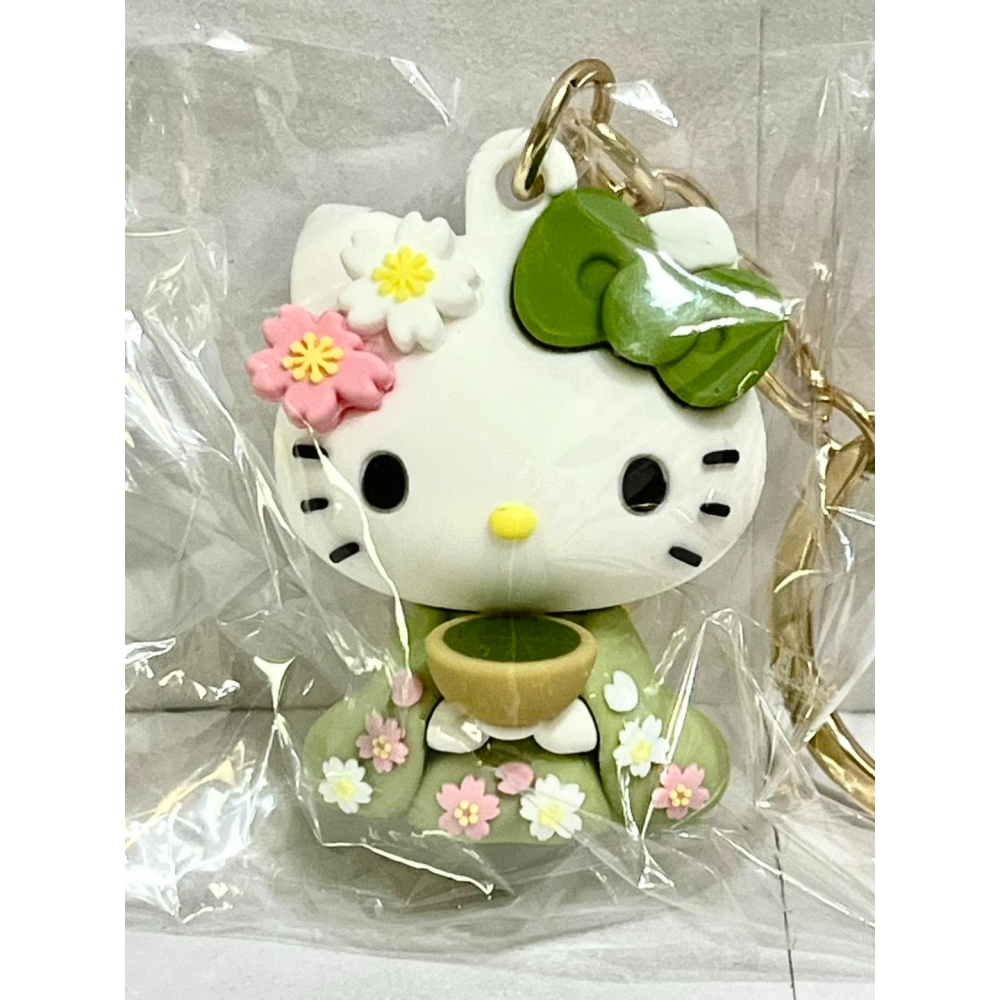 Hello Kitty 多功能矽膠人形掛飾 (抹茶和座)-細節圖2