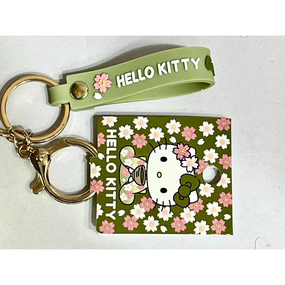 Hello Kitty 多功能矽膠人形掛飾 (抹茶和座)-細節圖4