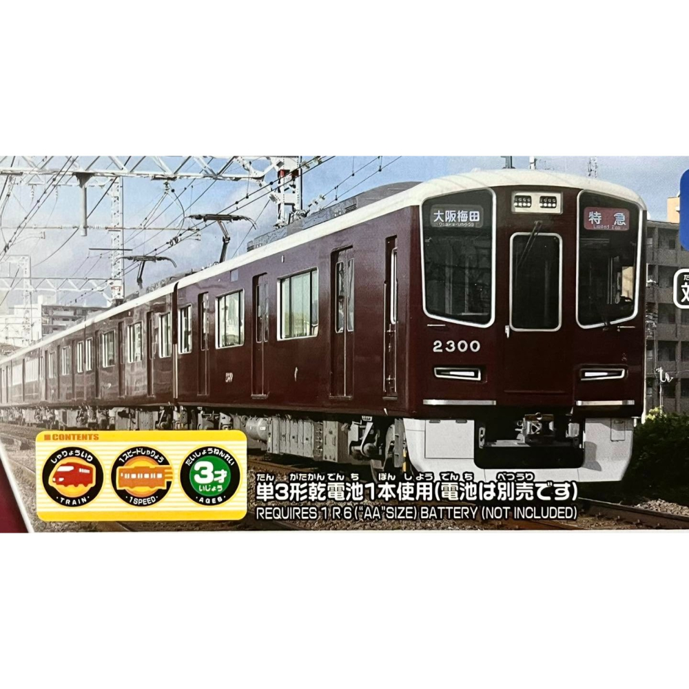 PLARAIL 日本鉄道 S-47 阪急電鉄2300系 PRiVACE-細節圖3