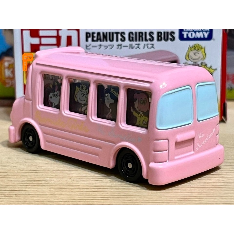 DREAM TOMICA 史努比女孩巴士-細節圖2