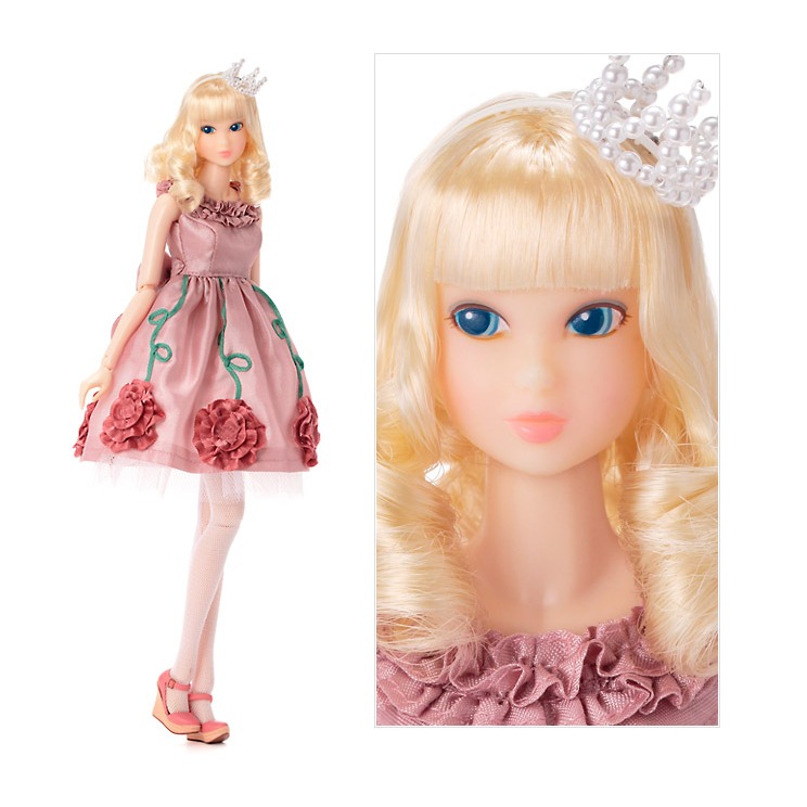 momoko 桃子 (娃娃) PINK ROSIE dress-細節圖2