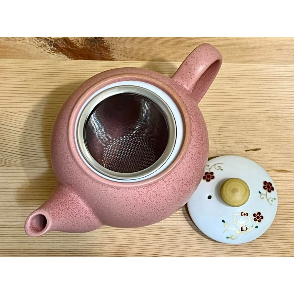 Hello Kitty 日式茶壺 (花絵, 美濃燒)-細節圖3