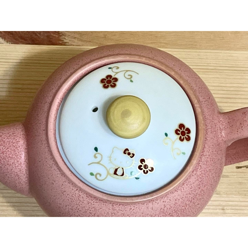 Hello Kitty 日式茶壺 (花絵, 美濃燒)-細節圖5