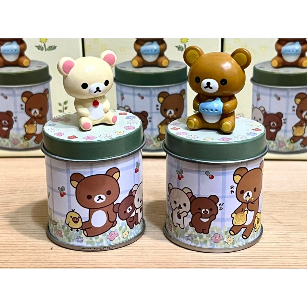 Rilakkuma 拉拉熊 - 迷你鐵罐大全 (4個)-細節圖2